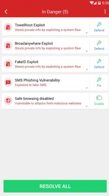 CM Security Lite android App screenshot 1