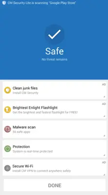 CM Security Lite android App screenshot 7